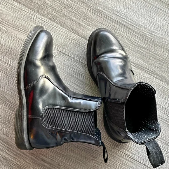 Dr. Martens Black Ankle Boots - Picture 2 of 12